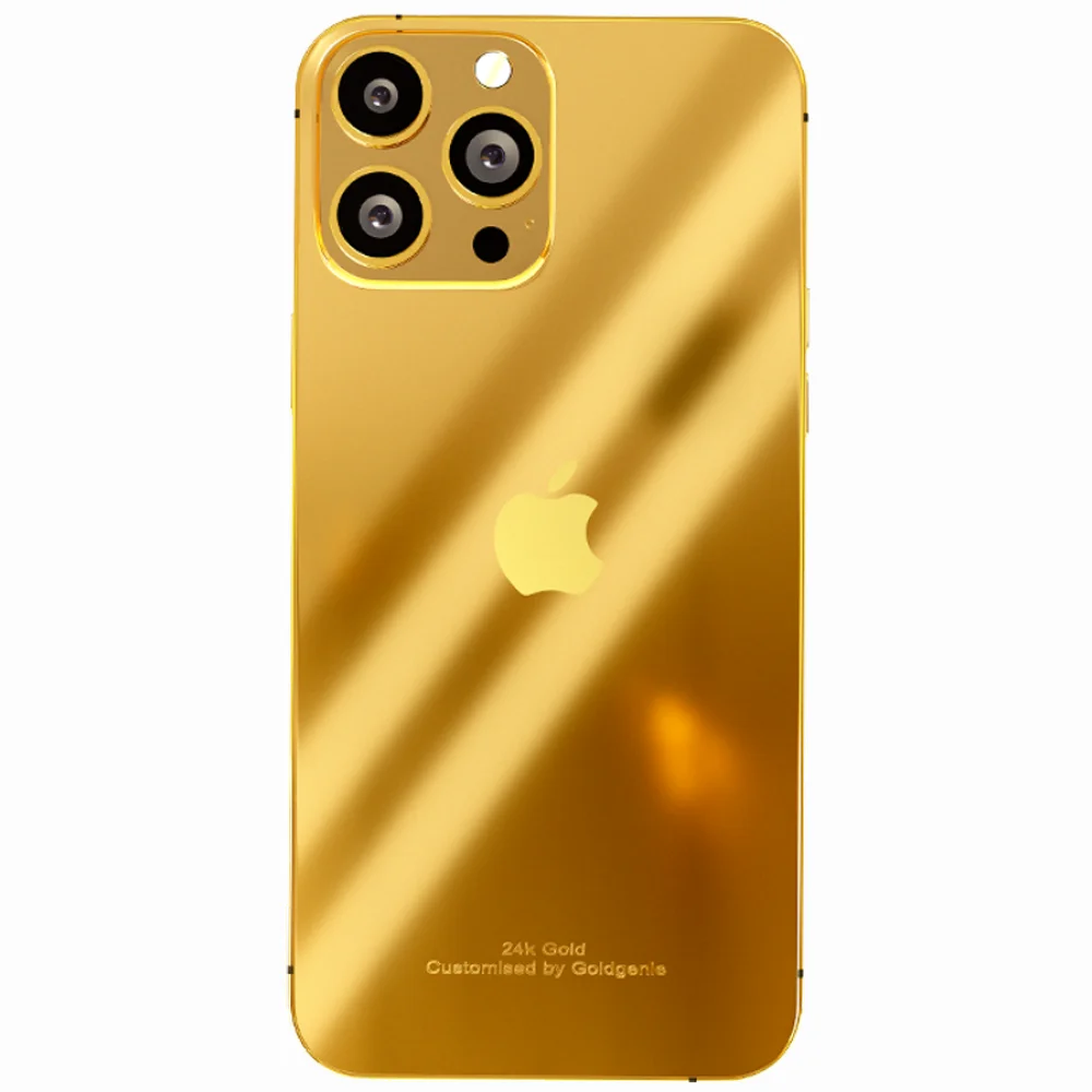 24k Gold iPhone 14 Pro and Pro Max Luxury Range