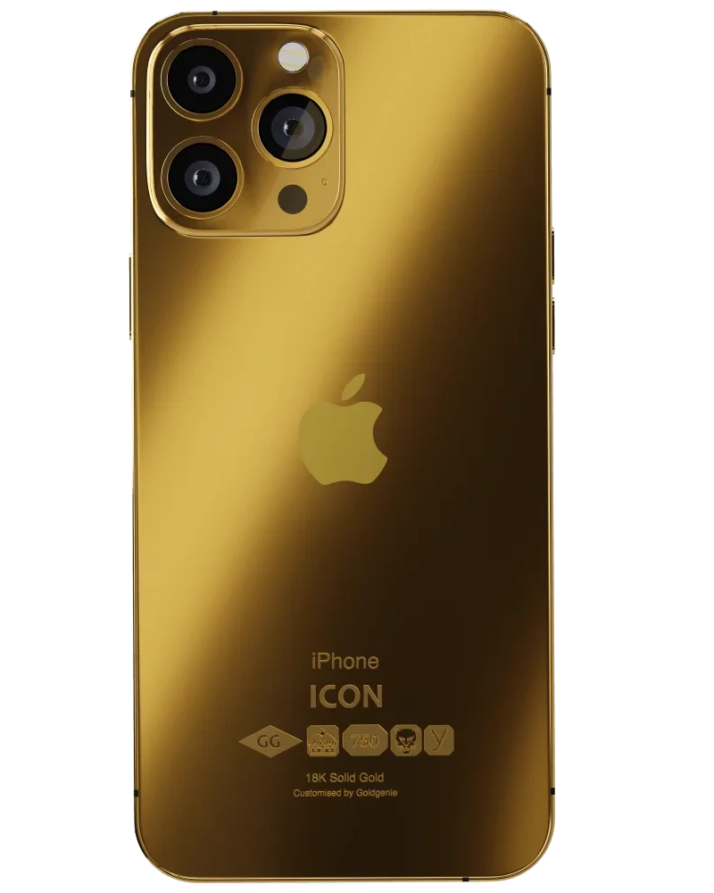 24k Gold iPhone 15 Range & 18K Solid Gold ICON Luxury range