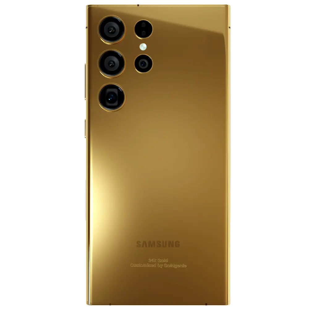 24K Gold Samsung Galaxy S24, S24+ & S24 Ultra